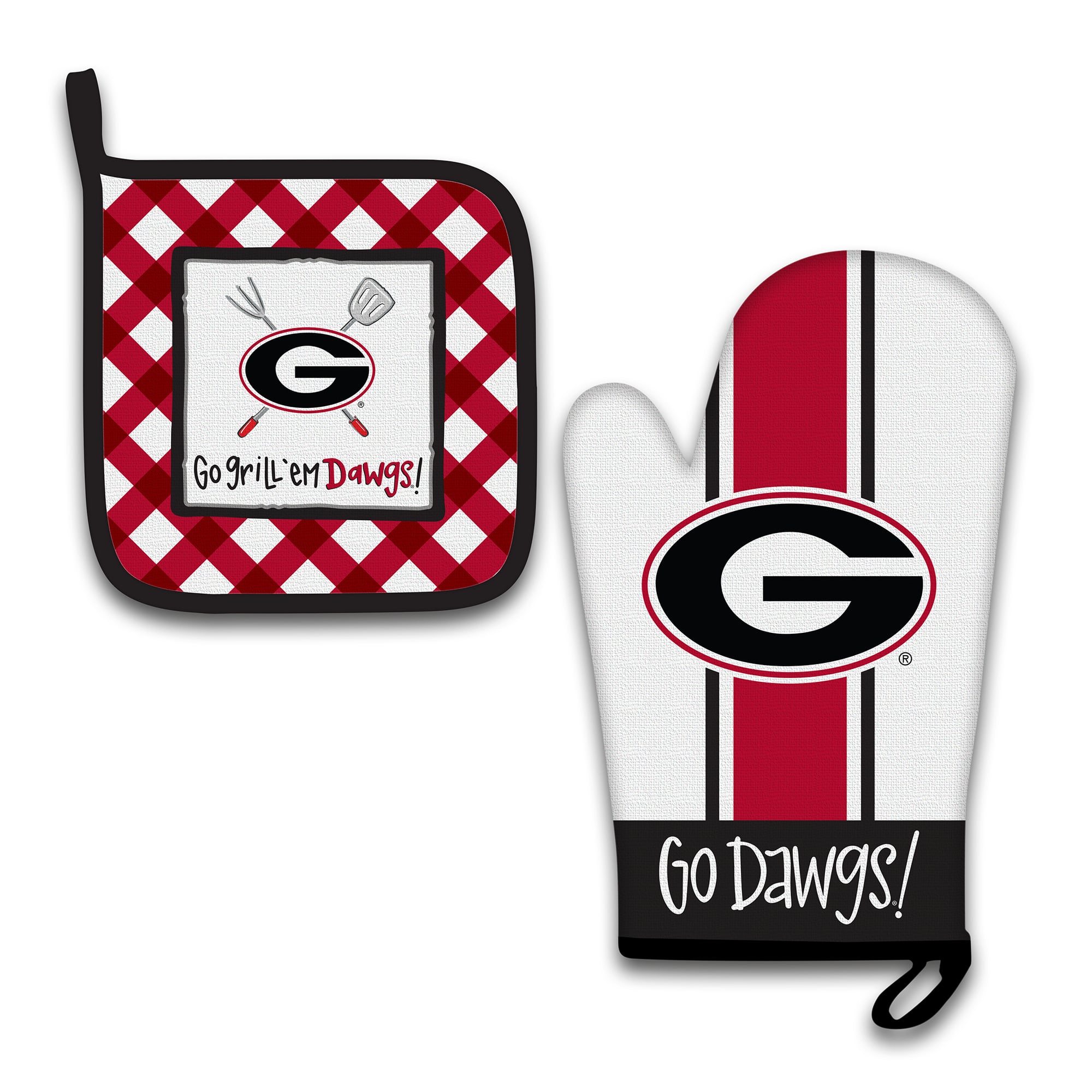 Georgia Bulldogs Pot Holder Set