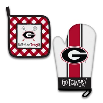 Georgia Bulldogs Pot Holder Set