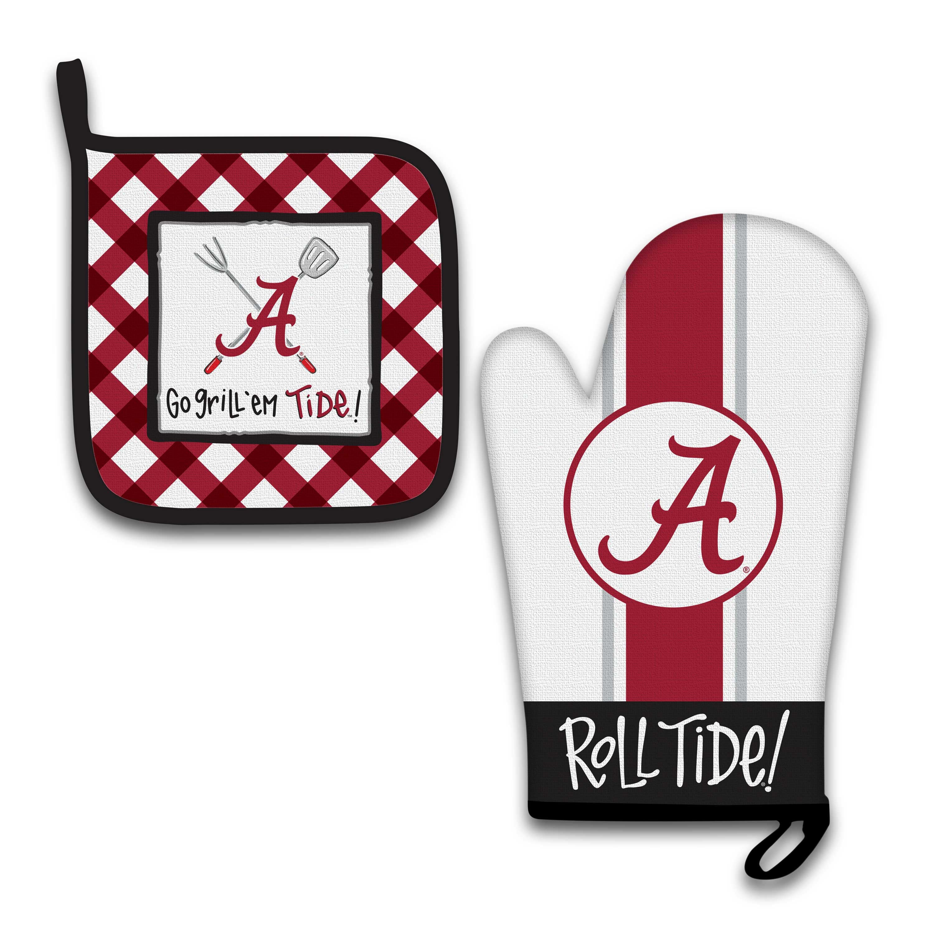 Alabama Crimson Tide Pot Holder Set