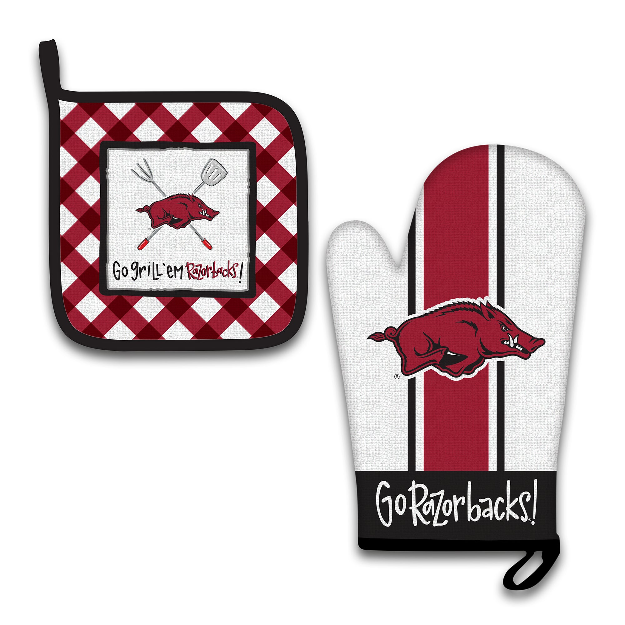 Arkansas Razorbacks Pot Holder Set