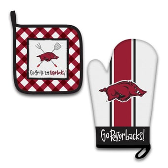 Arkansas Razorbacks Pot Holder Set