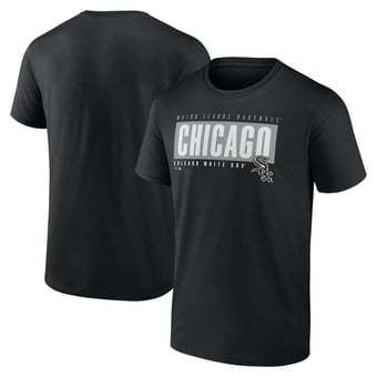 Men's Fanatics Black Chicago White Sox Blocked Out T-Shirt
