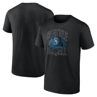 Men's Fanatics Black Seattle Mariners Match Up T-Shirt