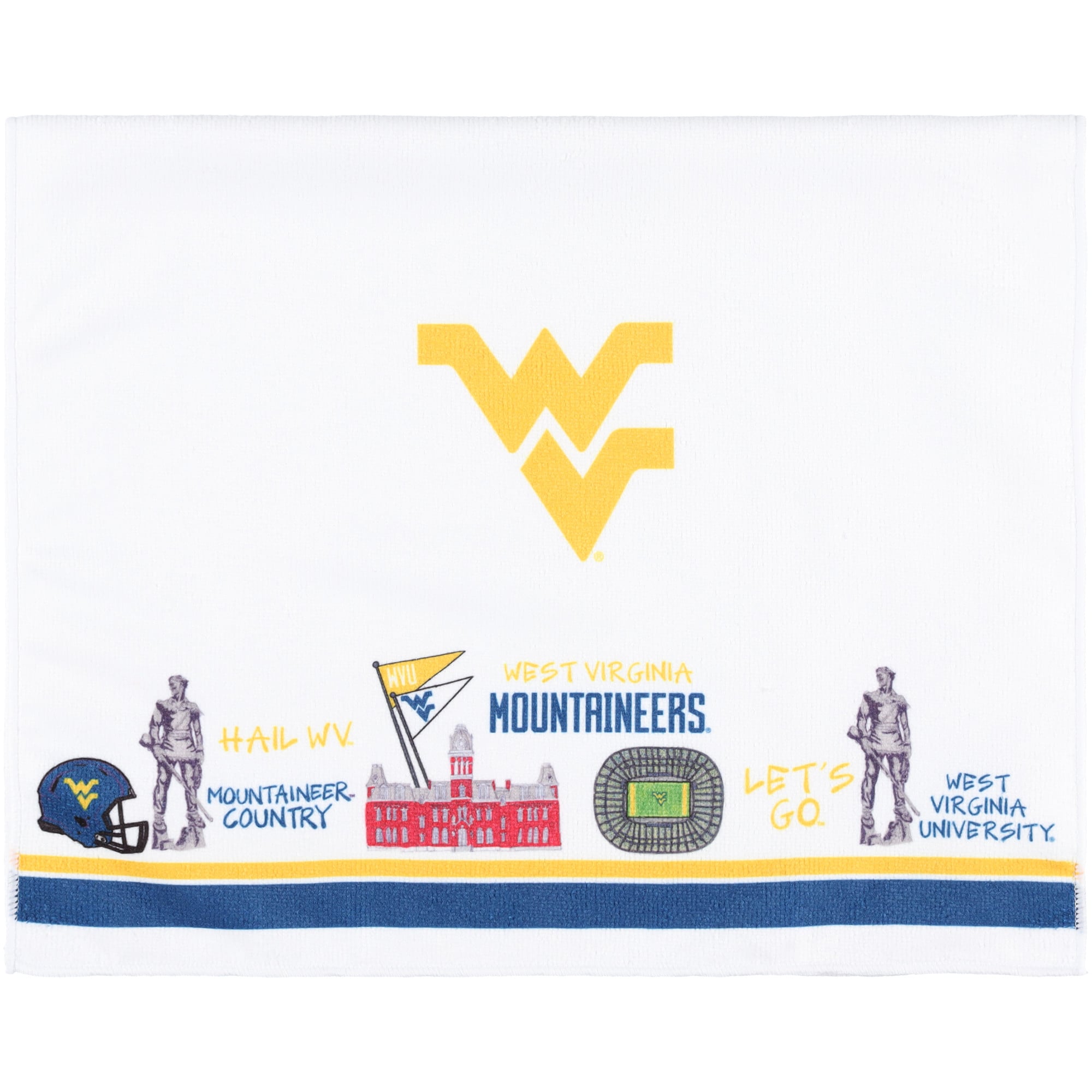 West Virginia Mountaineers Icon Kitchen Towel
