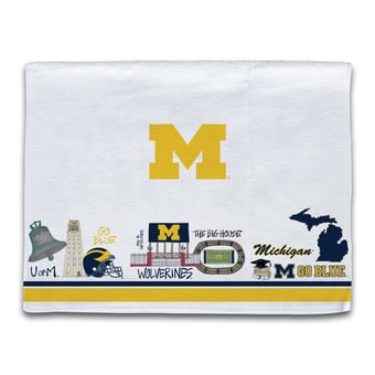 Michigan Wolverines Icon Kitchen Towel