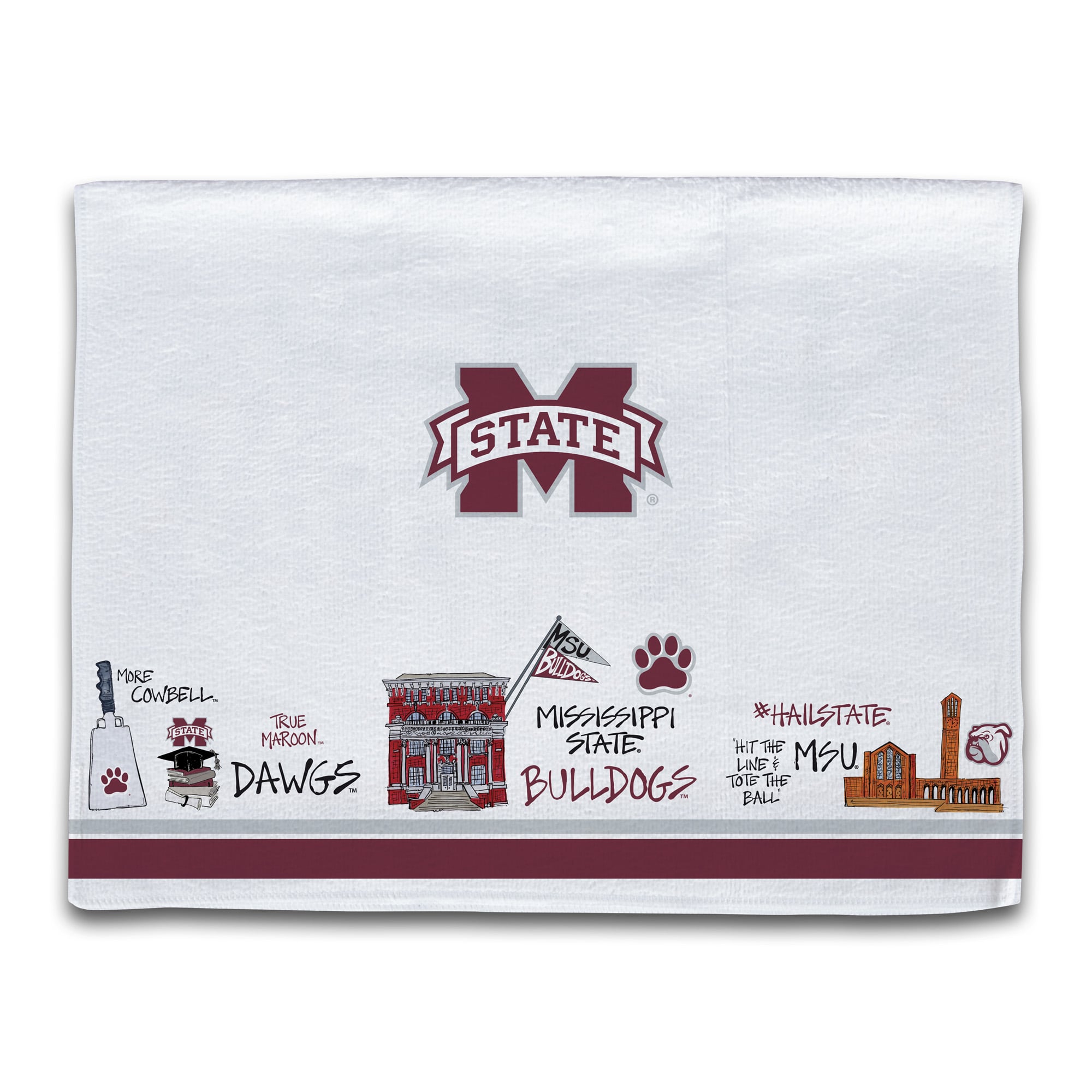 Mississippi State Bulldogs Icon Kitchen Towel