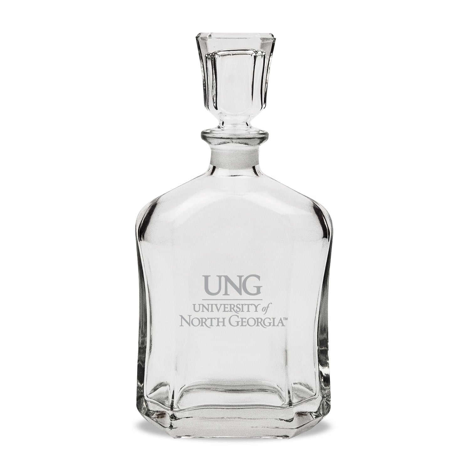 North Georgia Nighthawks 23.75oz. Crystal Whiskey Decanter
