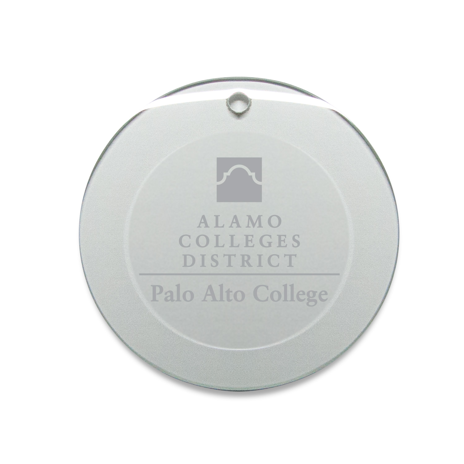 PAC Palominos 3'' Round Glass Ornament