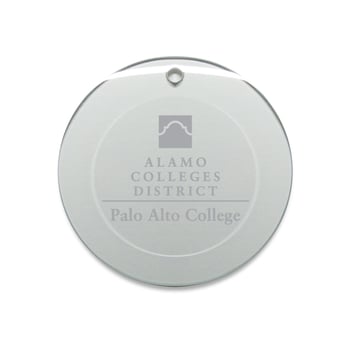 PAC Palominos 3'' Round Glass Ornament