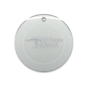 Southern Indiana Screaming Eagles 3'' Round Glass Ornament