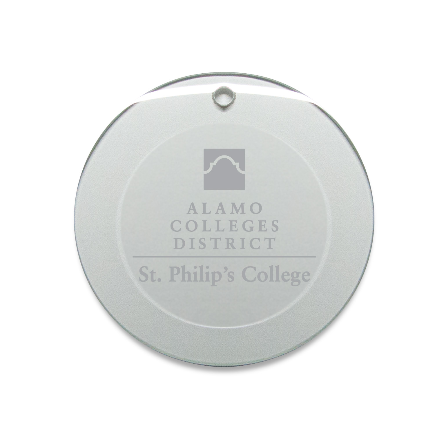 SPC Tigers 3'' Round Glass Ornament