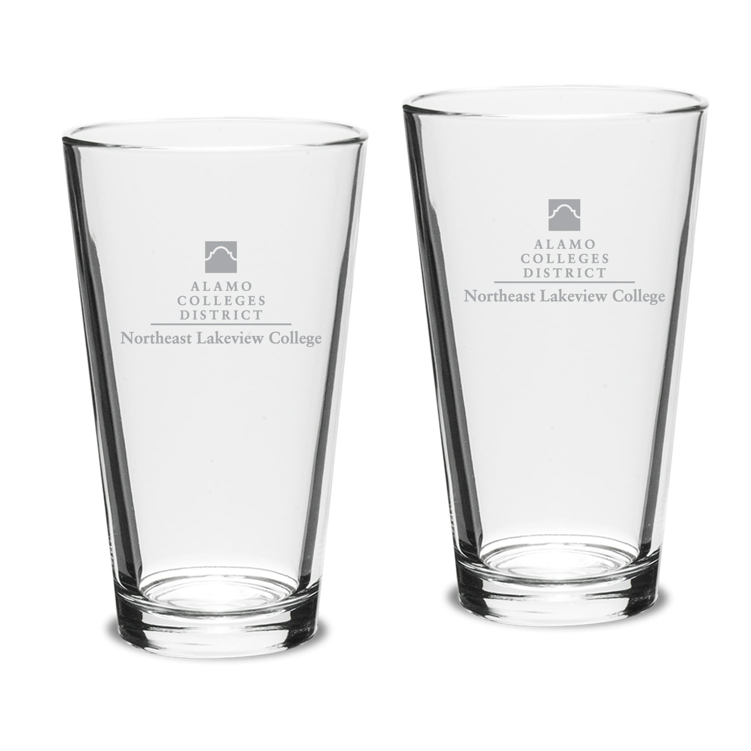 NLC Nighthawks Two-Piece 16oz. Classic Pub Glass Set