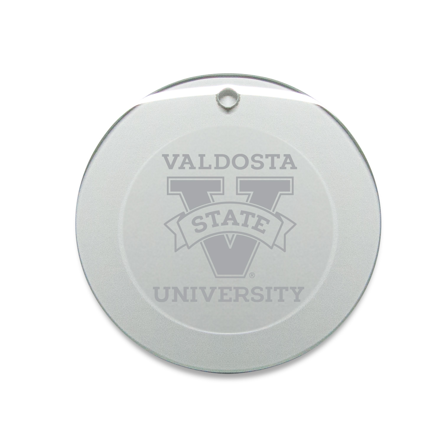 Valdosta State Blazers 3'' Round Glass Ornament