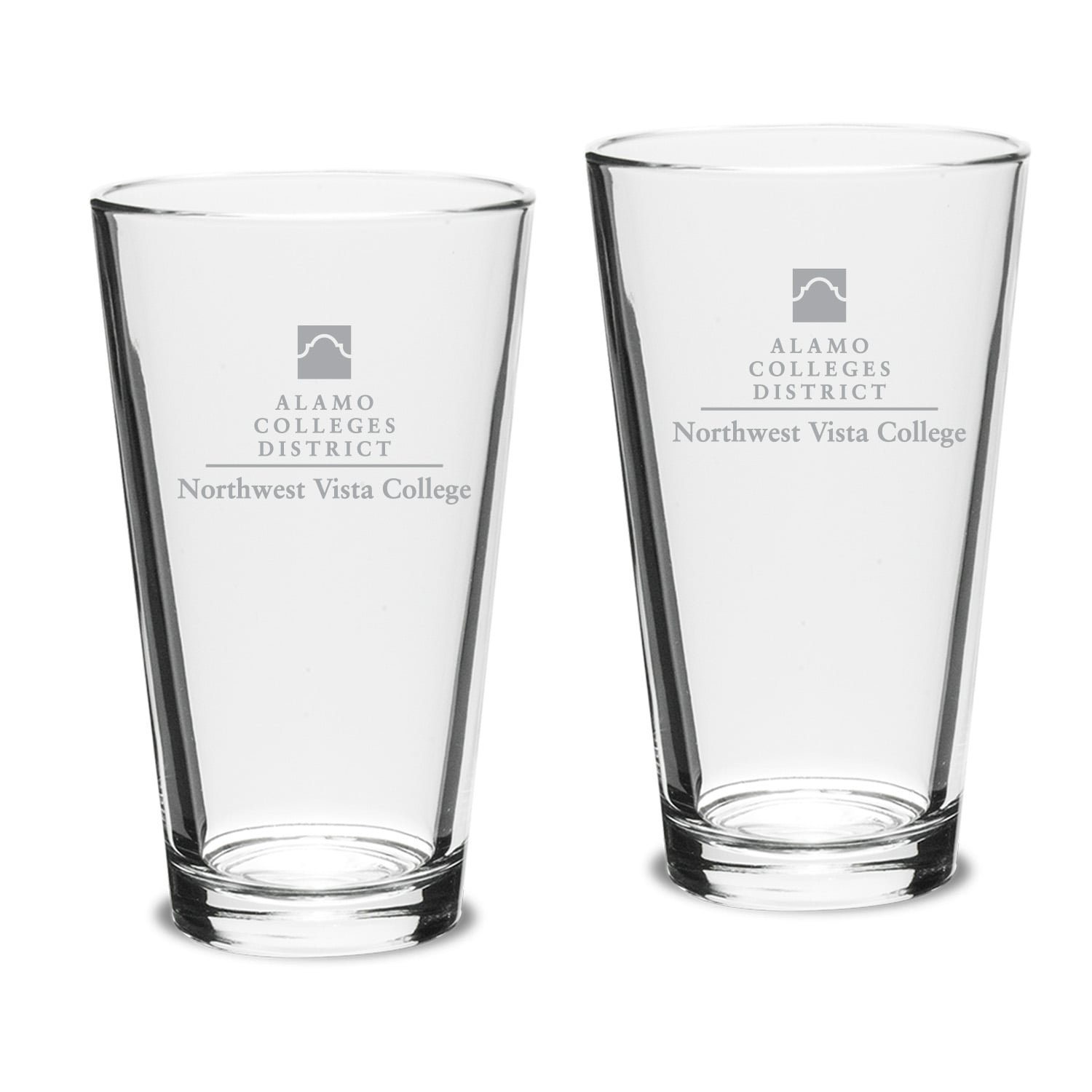 NVC Wildcats Two-Piece 16oz. Classic Pub Glass Set