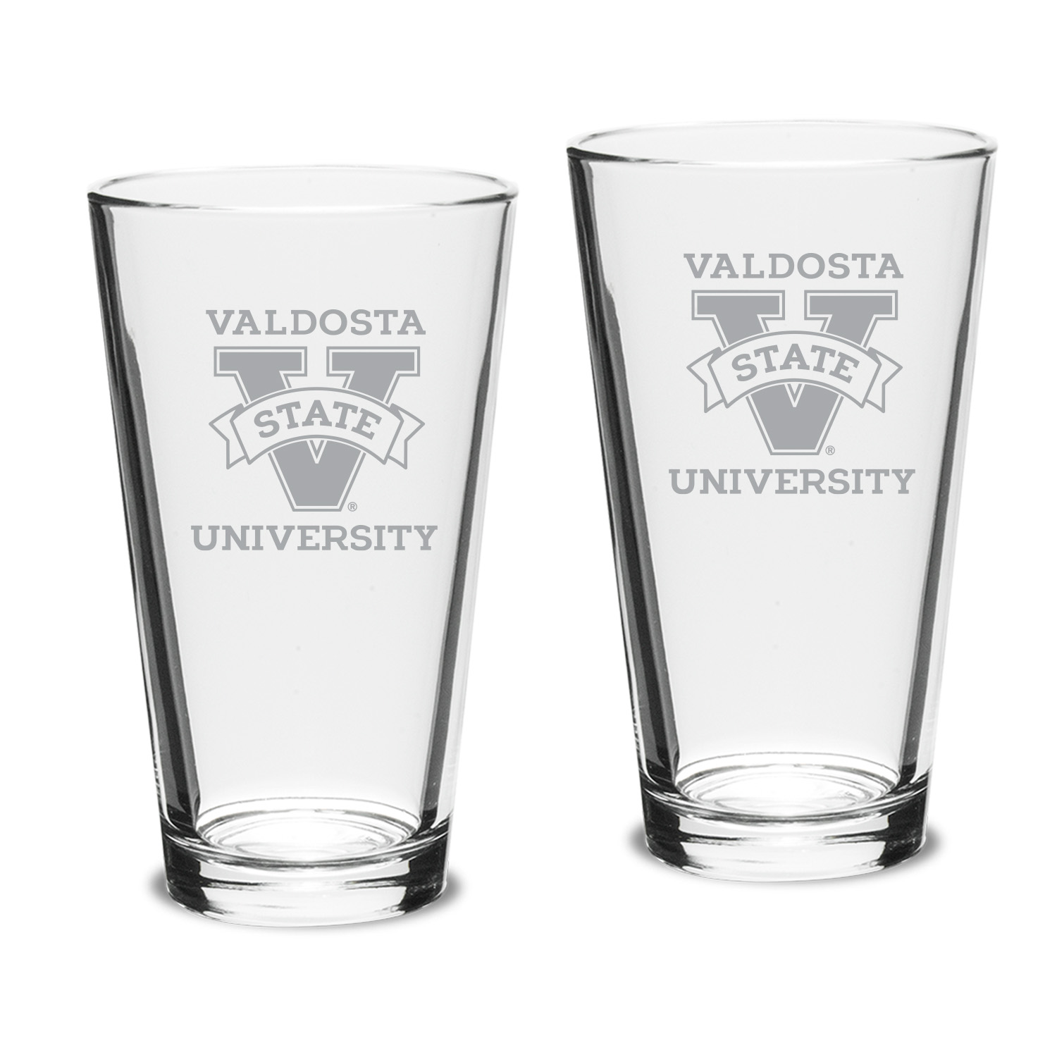 Valdosta State Blazers Two-Piece 16oz. Classic Pub Glass Set