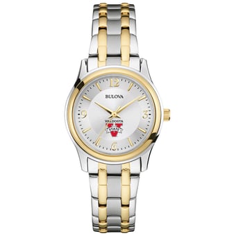 Women's Valdosta State Blazers Bulova Classic Two-Tone Round Watch