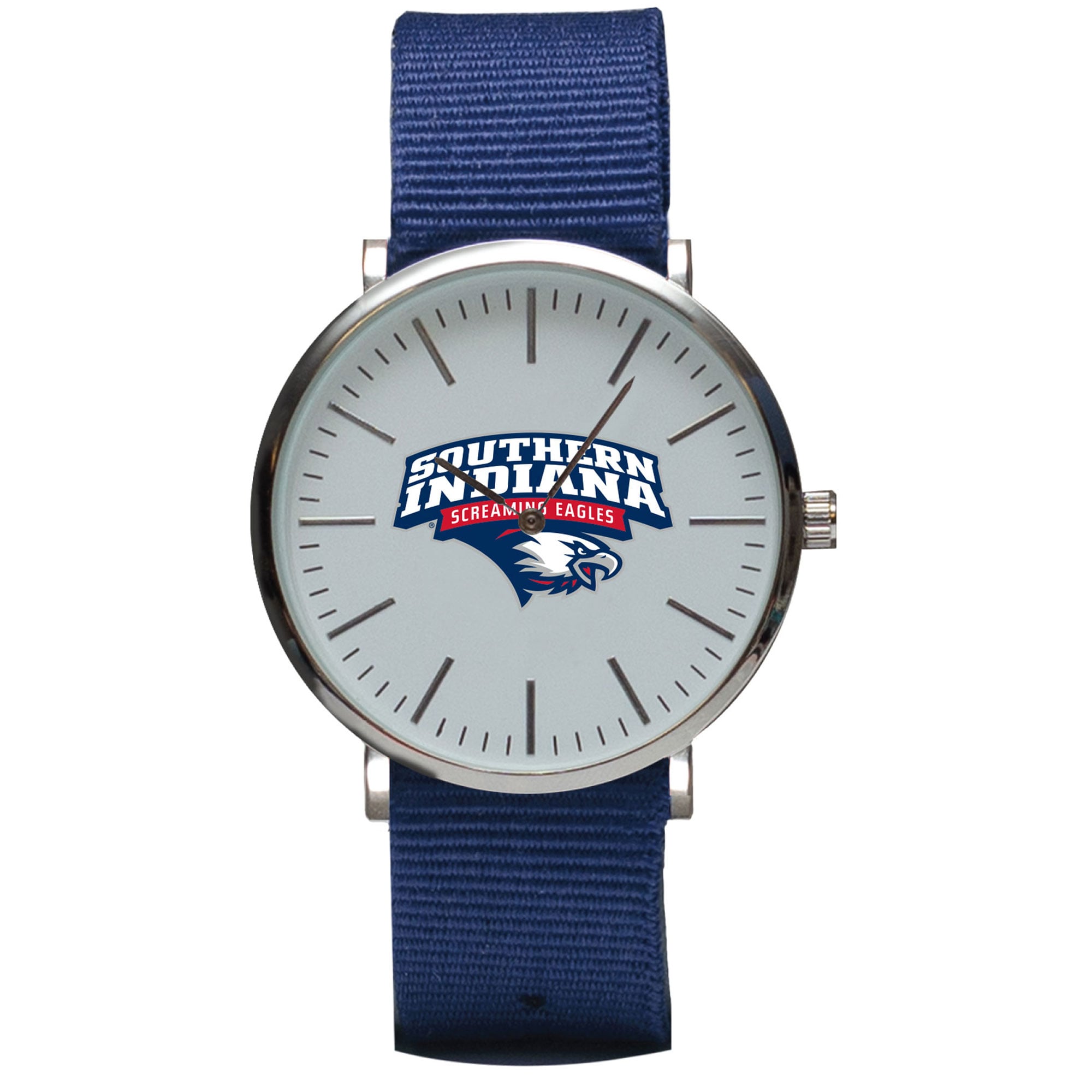 Southern Indiana Screaming Eagles Stitch Nylon Strap Watch