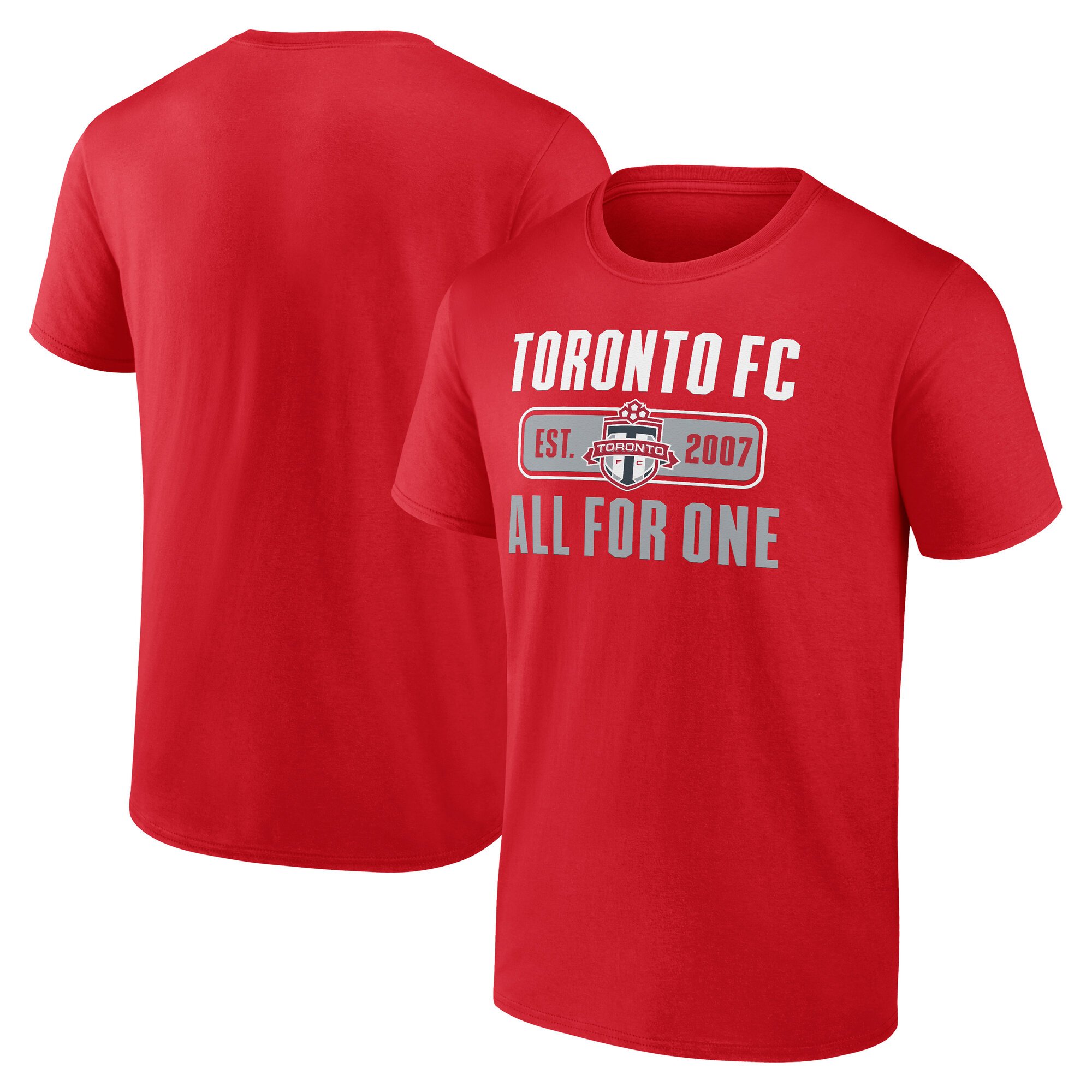 Men's Fanatics Red Toronto FC Team T-Shirt