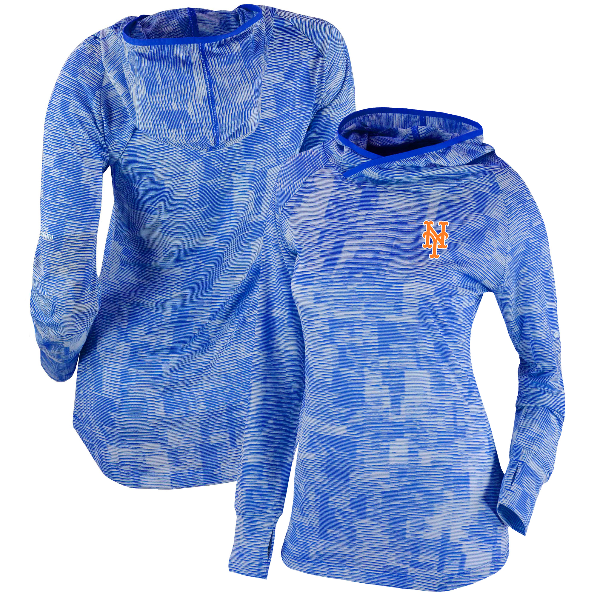 Women’s Columbia Royal New York Mets Omni-Wick Sunday Ball Pullover Hoodie Women’s Columbia Royal New York Mets Omni-Wick Sunday Ball Pullover Hoodie