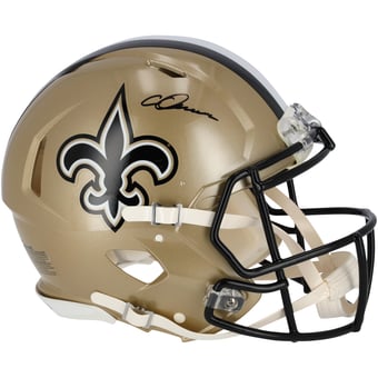 Chris Olave New Orleans Saints Autographed Riddell Speed Authentic Helmet