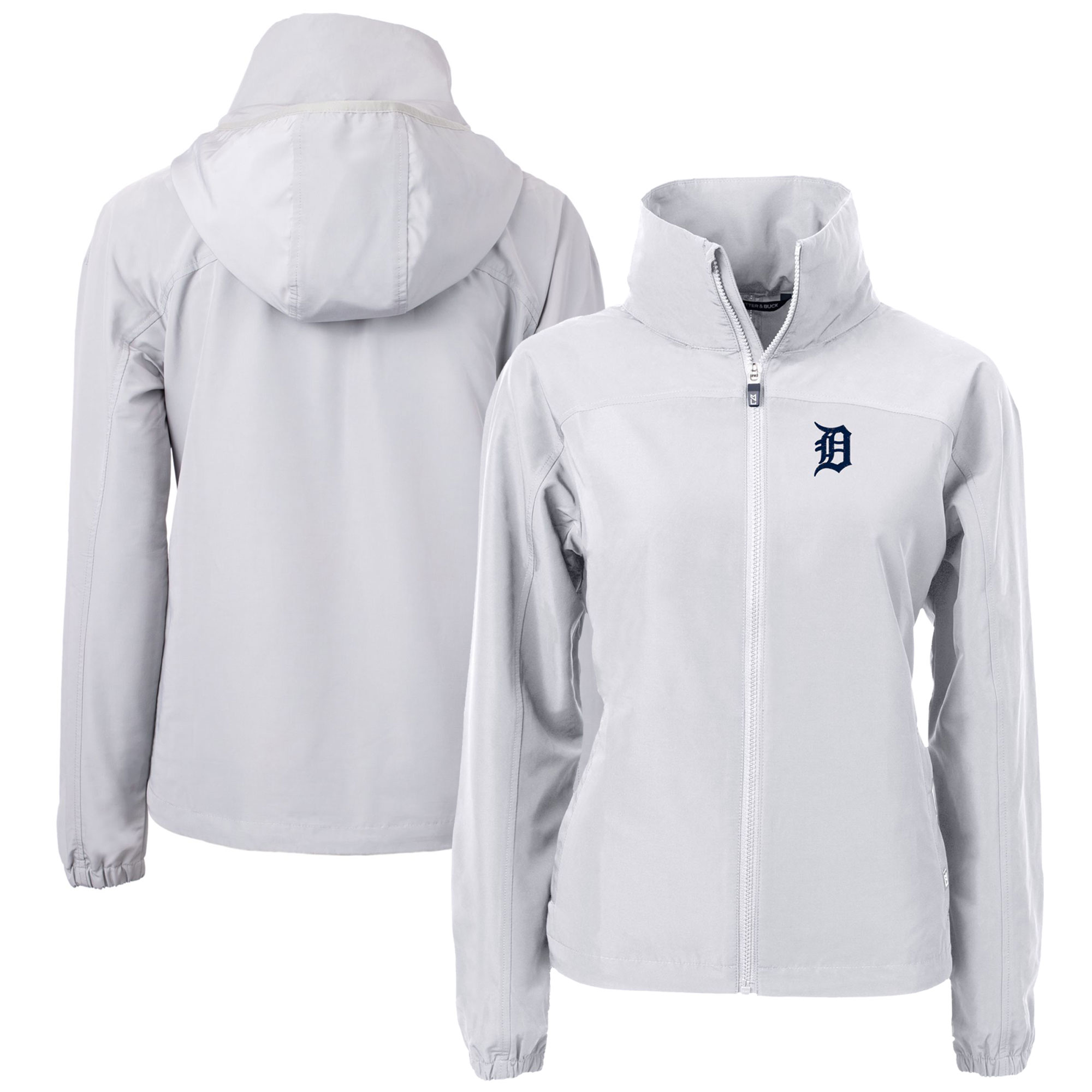 Women’s Cutter & Buck Gray Detroit Tigers Charter Eco Recycled Full-Zip Jacket Women’s Cutter & Buck Gray Detroit Tigers Charter Eco Recycled Full-Zip Jacket