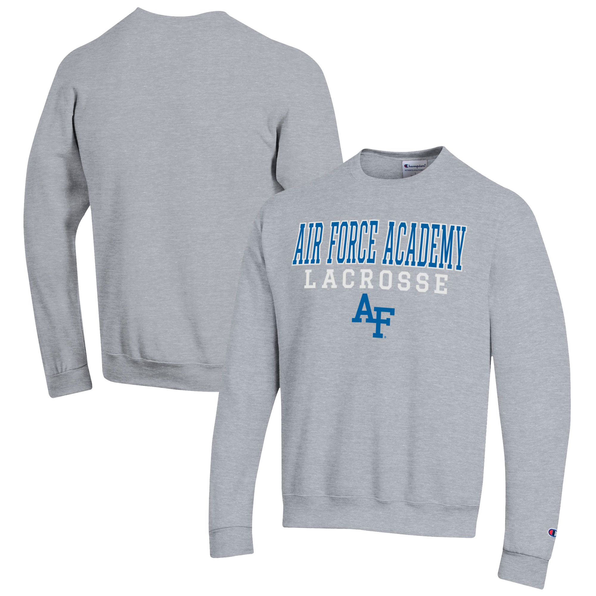 Men’s Champion Gray Air Force Falcons Lacrosse Stack Pullover Sweatshirt Men’s Champion Gray Air Force Falcons Lacrosse Stack Pullover Sweatshirt