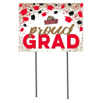 Caldwell Cougars  18" x 24" Proud Grad Yard Sign