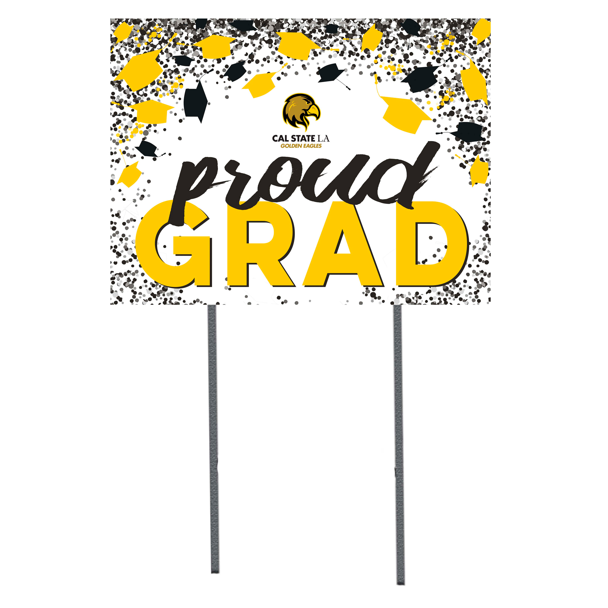 Cal State-Los Angeles Golden Eagles Class of 2023 18" x 24" Yard Sign