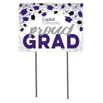 Capital University Comets Class of 2023 18" x 24" Yard Sign