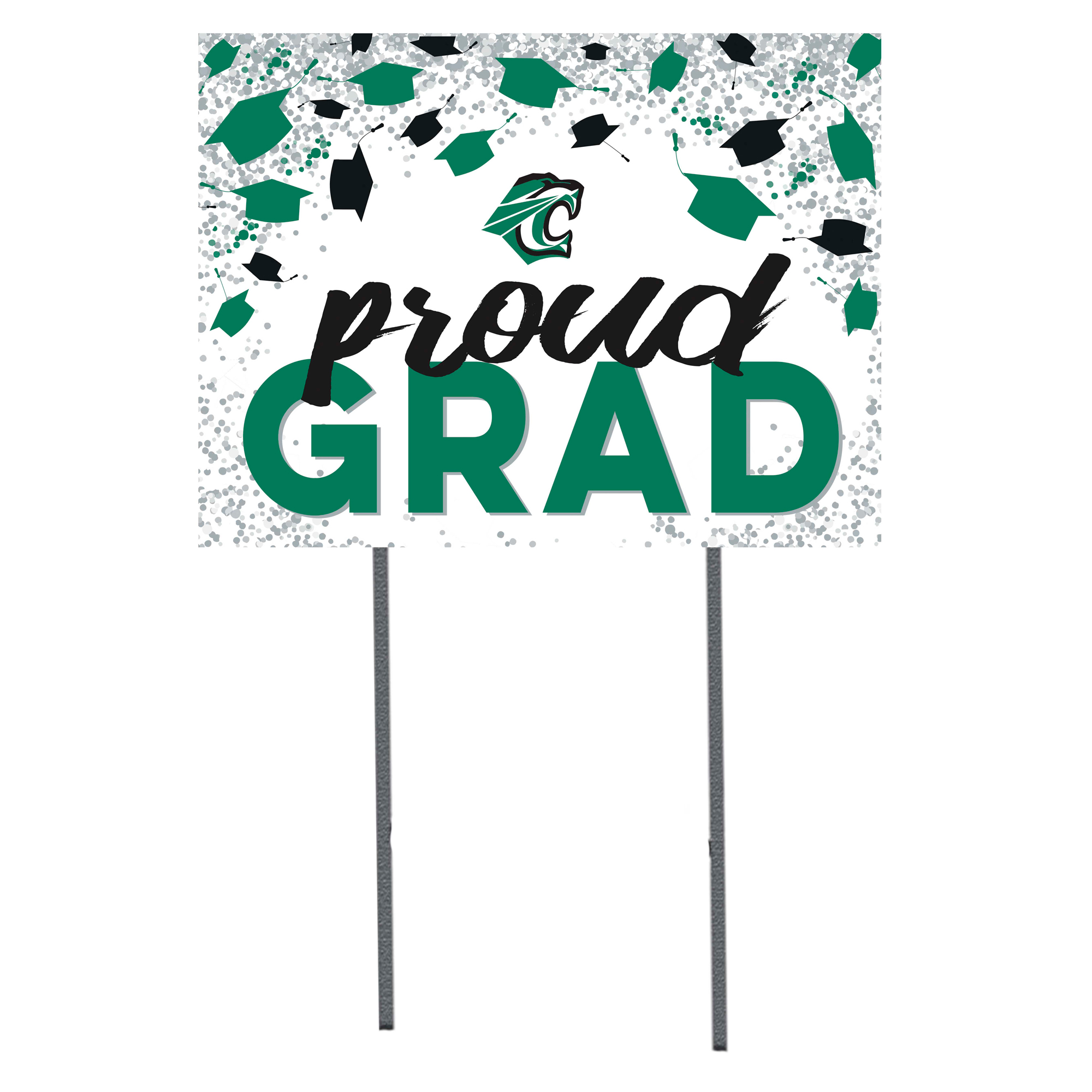 Cuesta College Cougars  18" x 24" Proud Grad Yard Sign