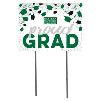 Eastern New Mexico Greyhounds  18" x 24" Proud Grad Yard Sign