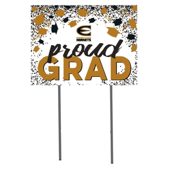 Emporia State Hornets  18" x 24" Proud Grad Yard Sign