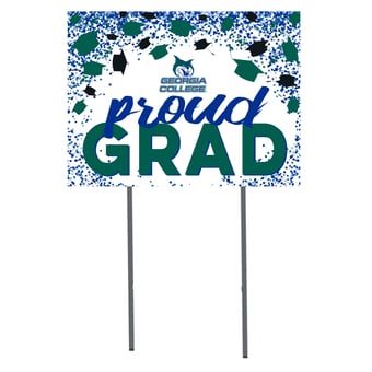 Georgia College Bobcats Class of 2023 18" x 24" Yard Sign