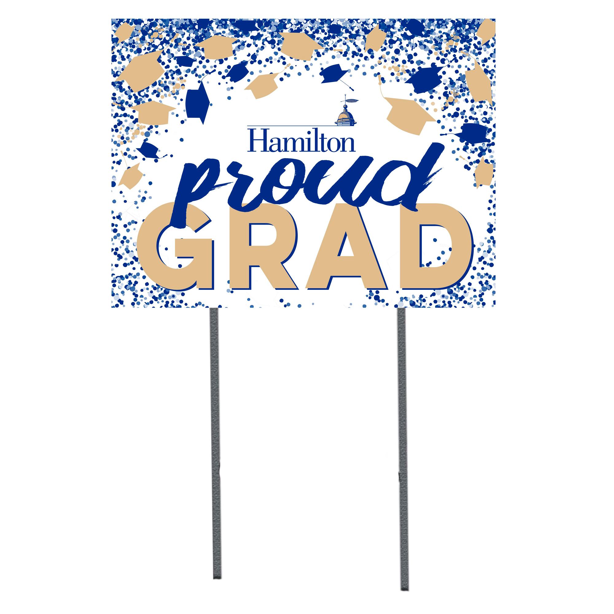 Hamilton Continentals  18" x 24" Proud Grad Yard Sign