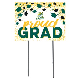 Lees-McRae Bobcats  18" x 24" Proud Grad Yard Sign