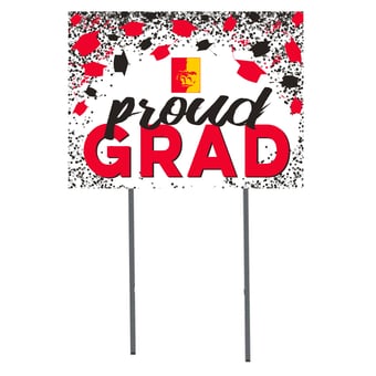 Pittsburg State Gorillas  18" x 24" Proud Grad Yard Sign