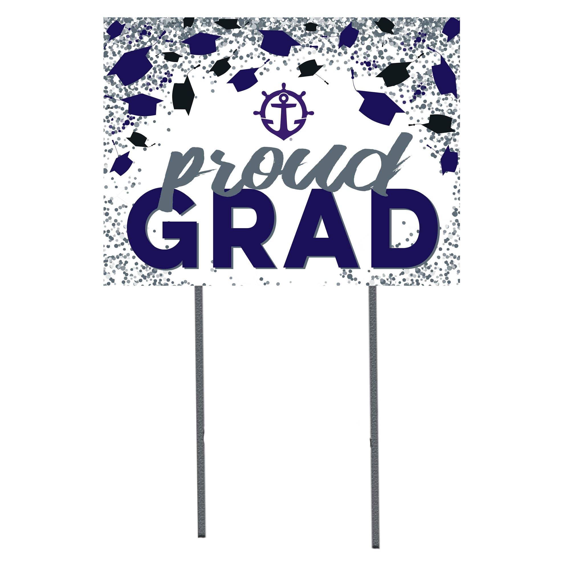 Portland Pilots  18" x 24" Proud Grad Yard Sign