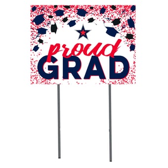 Robert Morris Colonials  18" x 24" Proud Grad Yard Sign