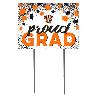 Rochester Institute of Technology Tigers  18" x 24" Proud Grad Yard Sign