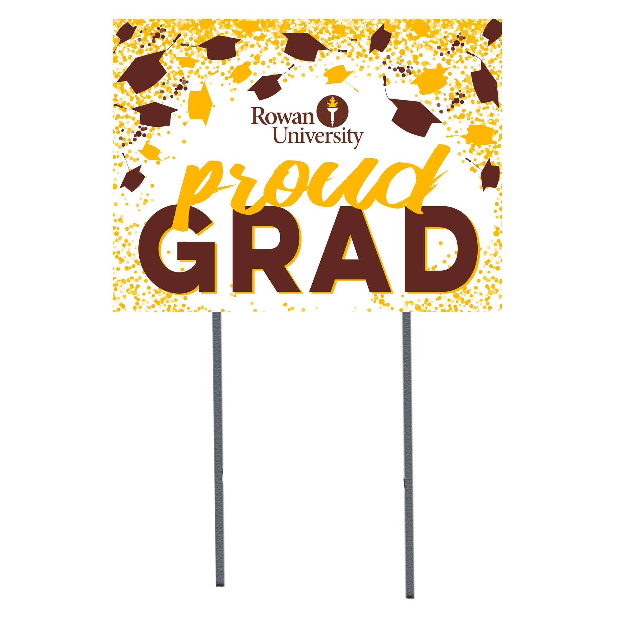 Rowan Profs  18" x 24" Proud Grad Yard Sign