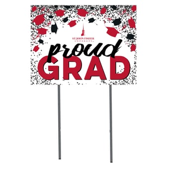 St. John Fisher Cardinals Class of 2023 18" x 24" Yard Sign