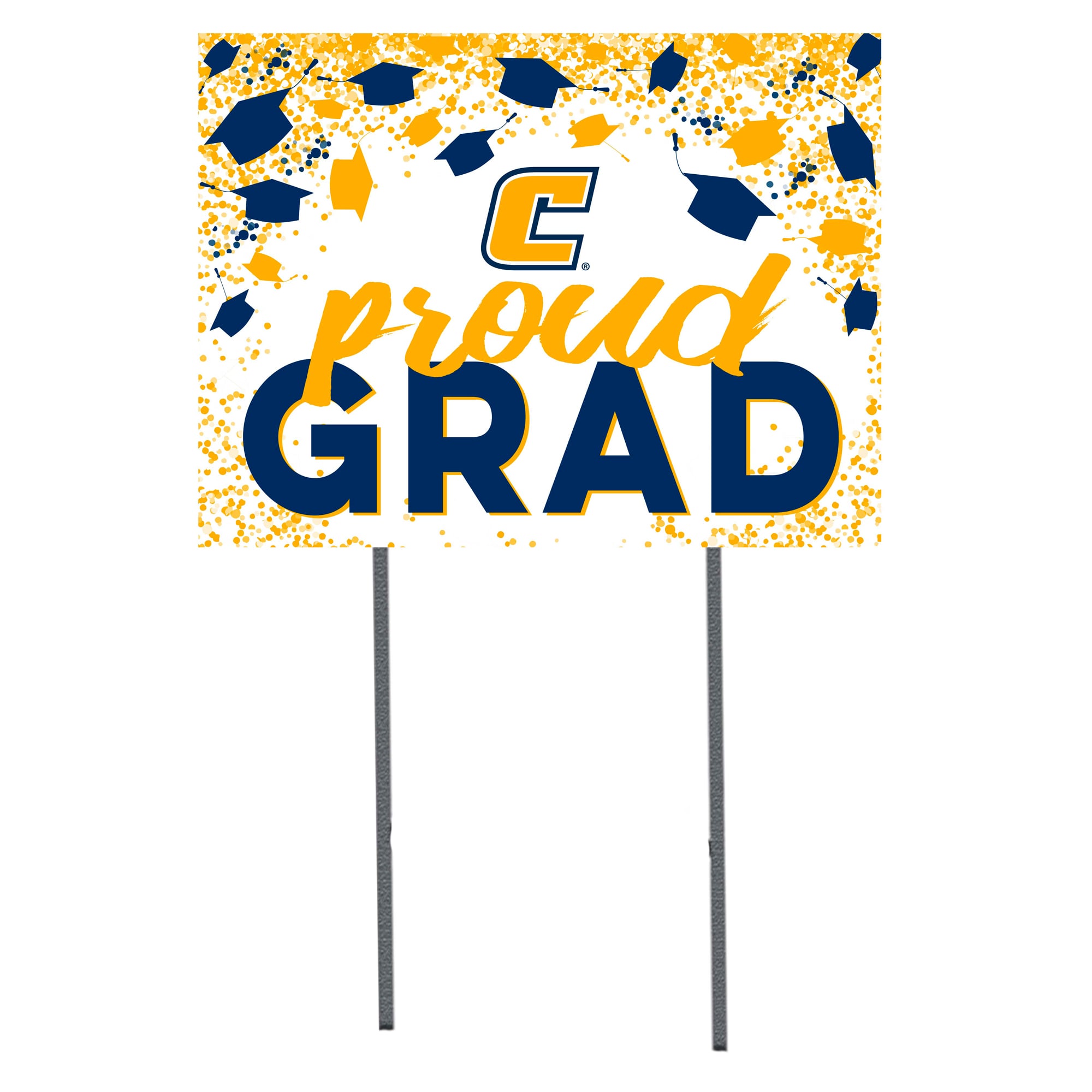 Tennessee Chattanooga Mocs  18" x 24" Proud Grad Yard Sign