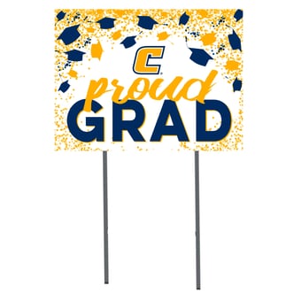 Tennessee Chattanooga Mocs  18" x 24" Proud Grad Yard Sign