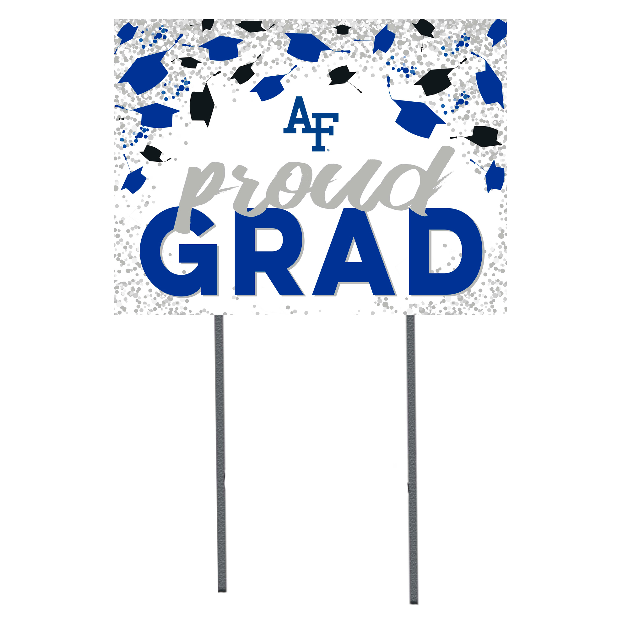 Air Force Falcons  18" x 24" Proud Grad Yard Sign