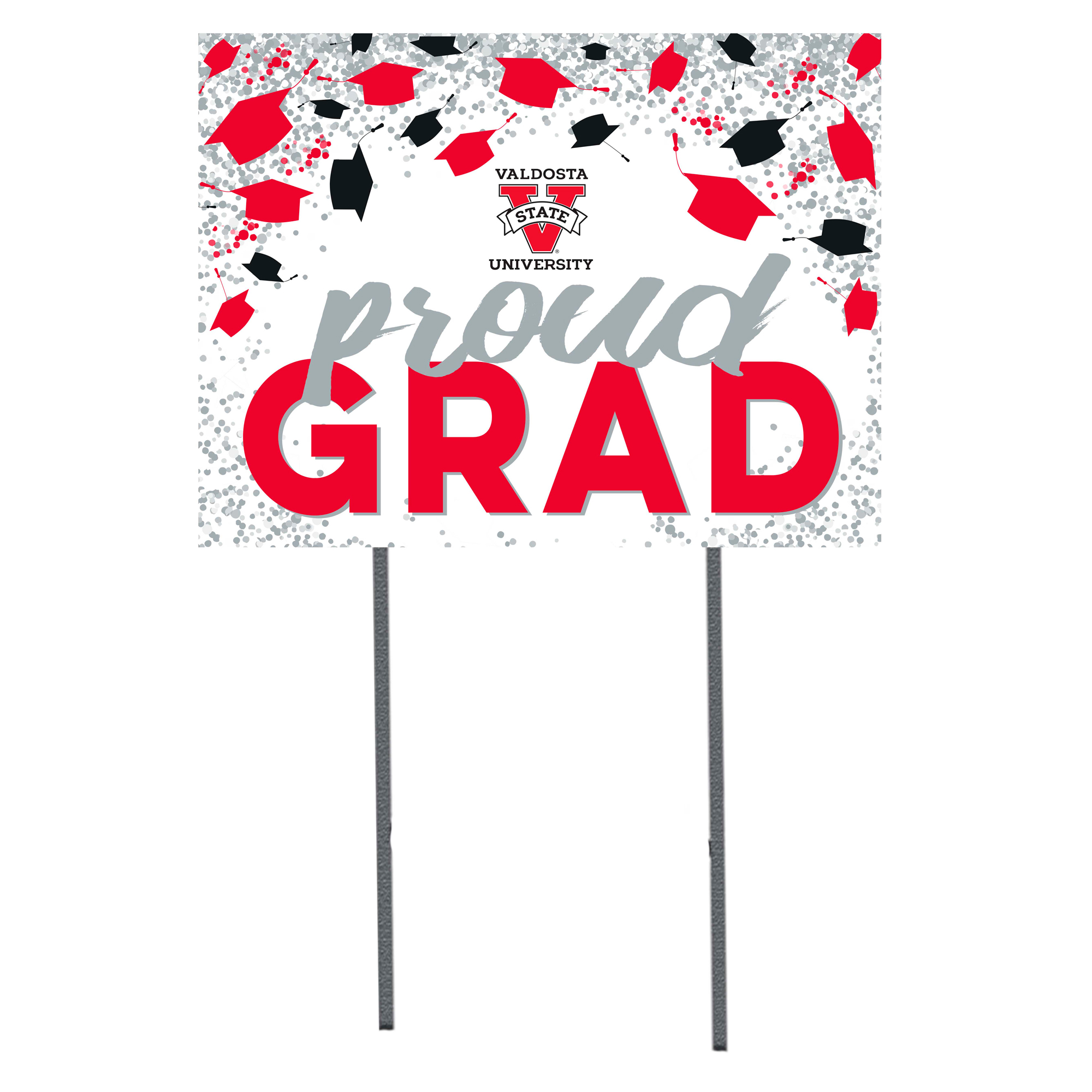 Valdosta State Blazers  18" x 24" Proud Grad Yard Sign