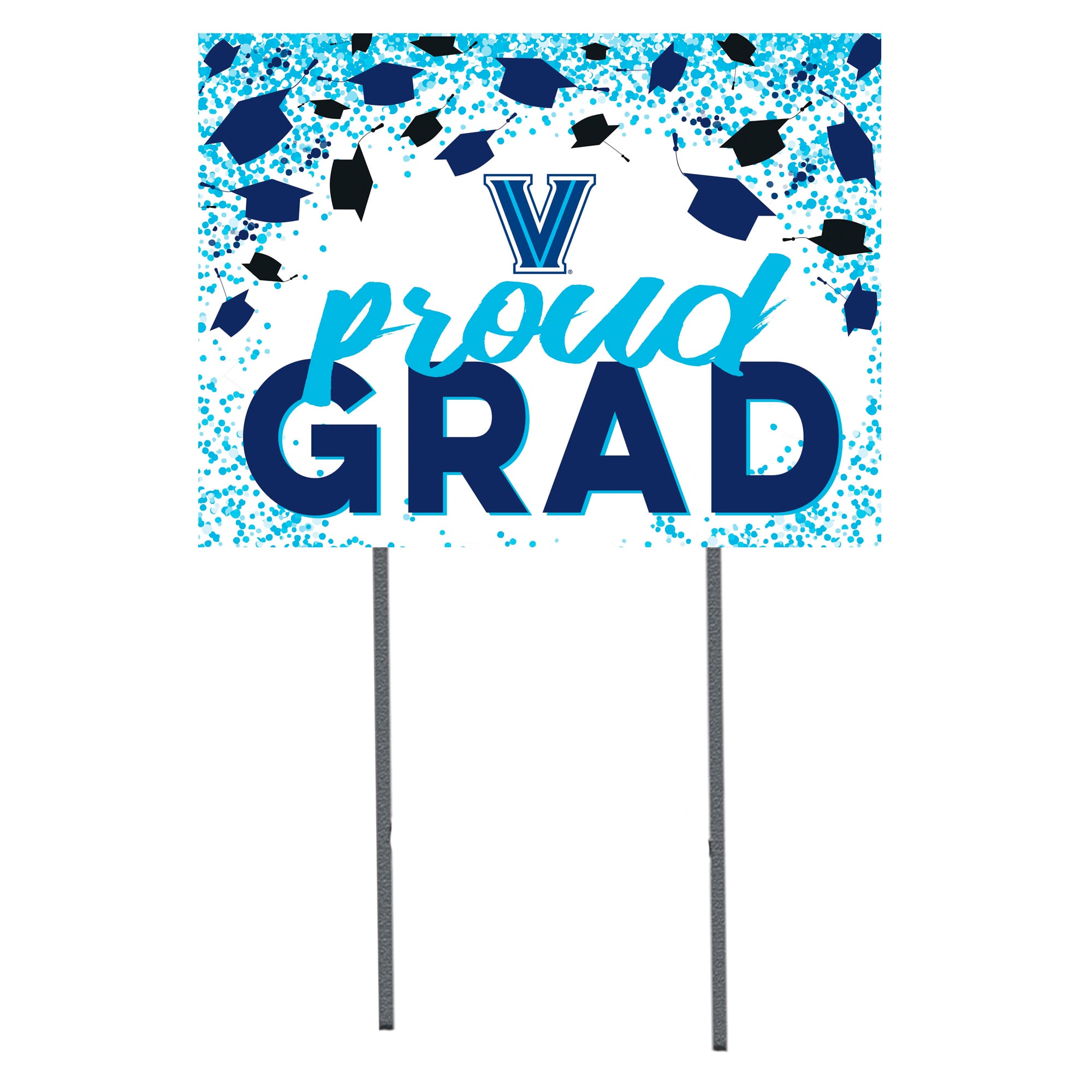Villanova Wildcats  18" x 24" Proud Grad Yard Sign