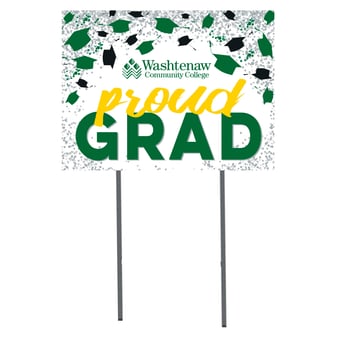 Washtenaw Community College Class of 2023 18" x 24" Yard Sign