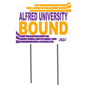 Alfred University Saxons 18'' x 24'' Bound Yard Sign