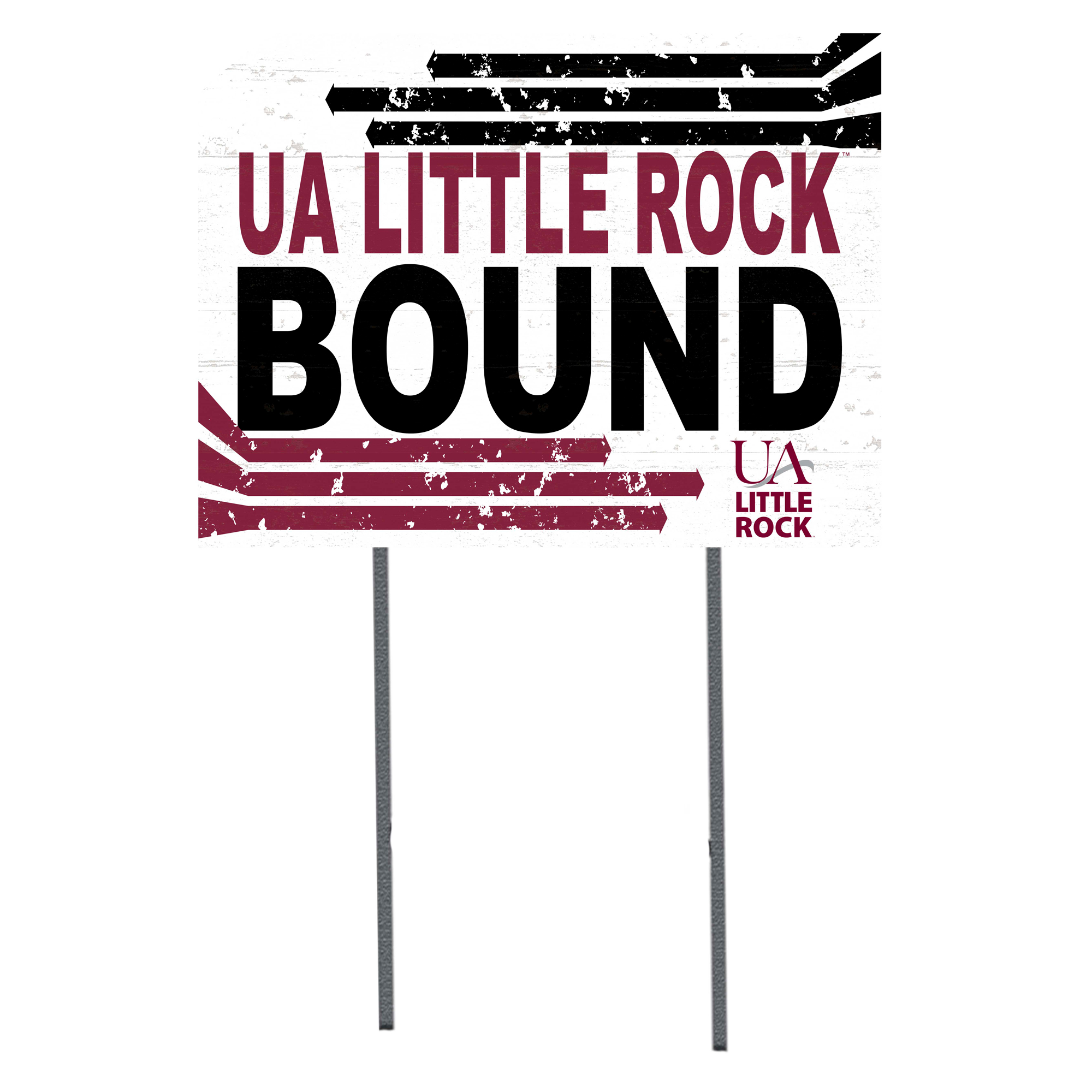 Arkansas Little Rock Trojans 18” x 24” Bound Yard Sign Arkansas Little Rock Trojans 18” x 24” Bound Yard Sign