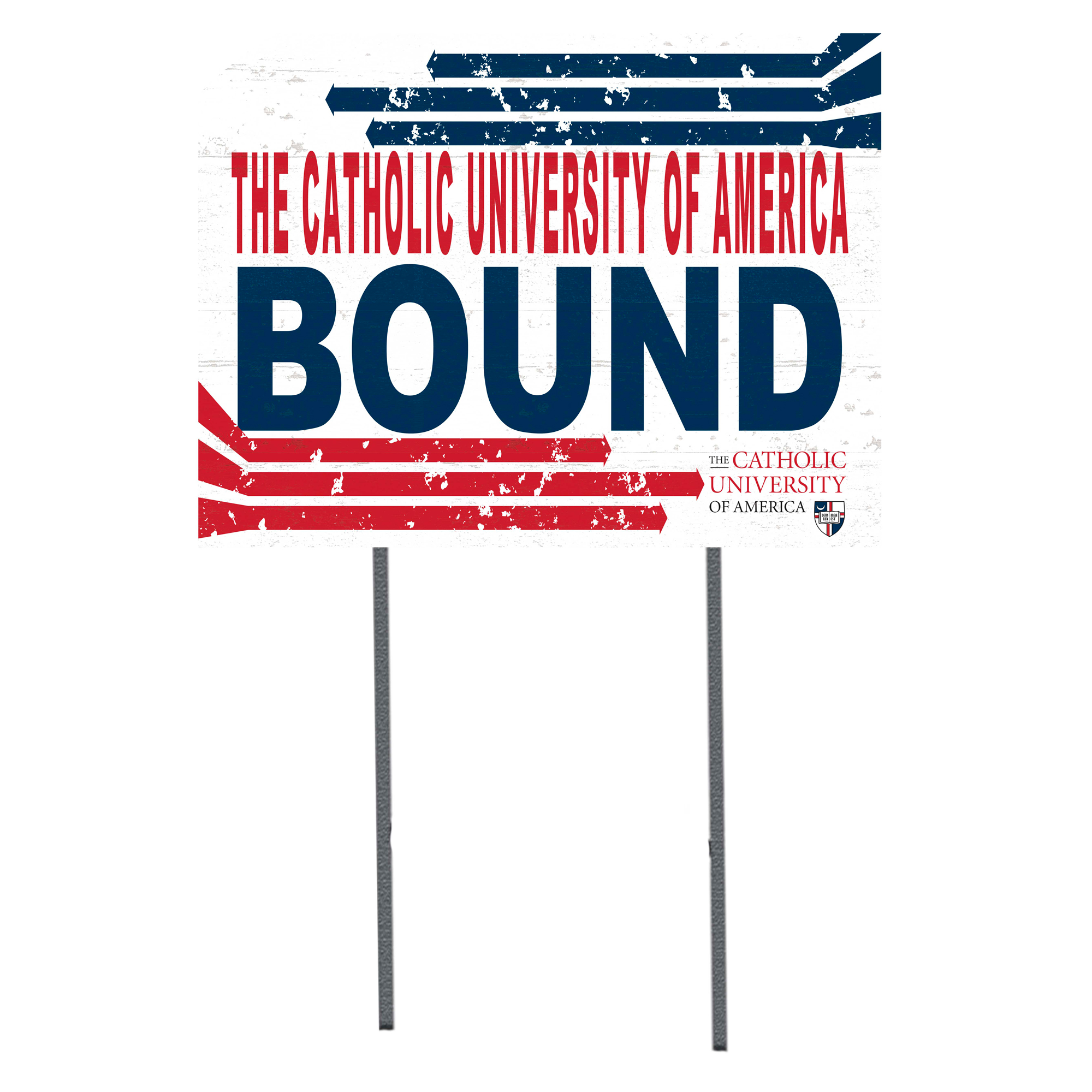 Catholic University Cardinals 18” x 24” Bound Yard Sign Catholic University Cardinals 18” x 24” Bound Yard Sign